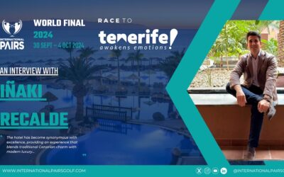 Interview with the General Manager of Hotel Barcelo Tenerife, Iñaki Recalde, the base for the International Pairs World Final